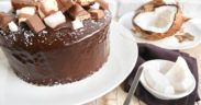 Chiffon cake cocco e cioccolato